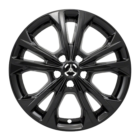Coast2Coast 17", 5 Double Spoke, Black, Plastic, Set Of 4, Not Compatible With Steel Wheels IWCIMP414BLK